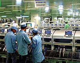 手機工廠電纜使用案例 手機工廠電纜使用案例