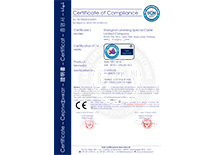 特種電纜歐盟CE認證證書 特種電纜歐盟CE認證證書